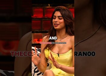 Khushi Ideal Type & Her Secret Celebrity DM! 💖😂 #khushikapoor #janhvikapoor #karanjohar #bollywood
