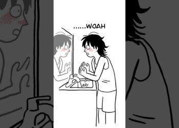I need the science behind the crying turned facecard phenomenon #art #comic #shortsart #digitalart