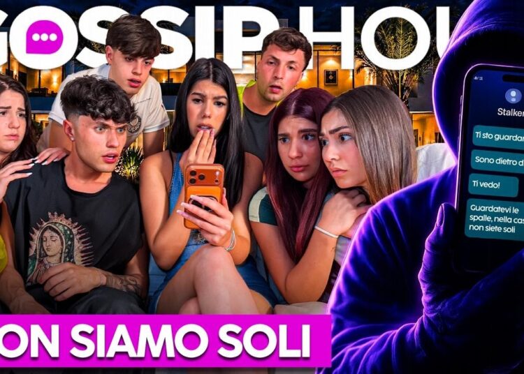 UN UOMO MISTERIOSO CI SPIA ALLE 3 DI NOTTE IN GOSSIP HOUSE! 😱