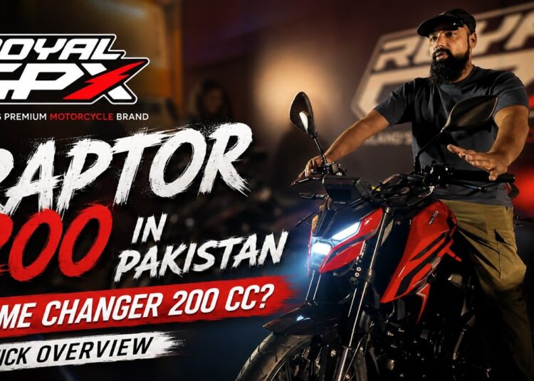 Royal GPX Raptor 200 Launch Pakistan | First Look & Quick Ride