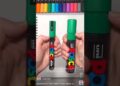 $1Pen vs BIGGEST Marker😱🔥#drawing #art