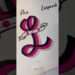 How to draw letter “L”. #howtodraw #art #drawing #artist #shorts
