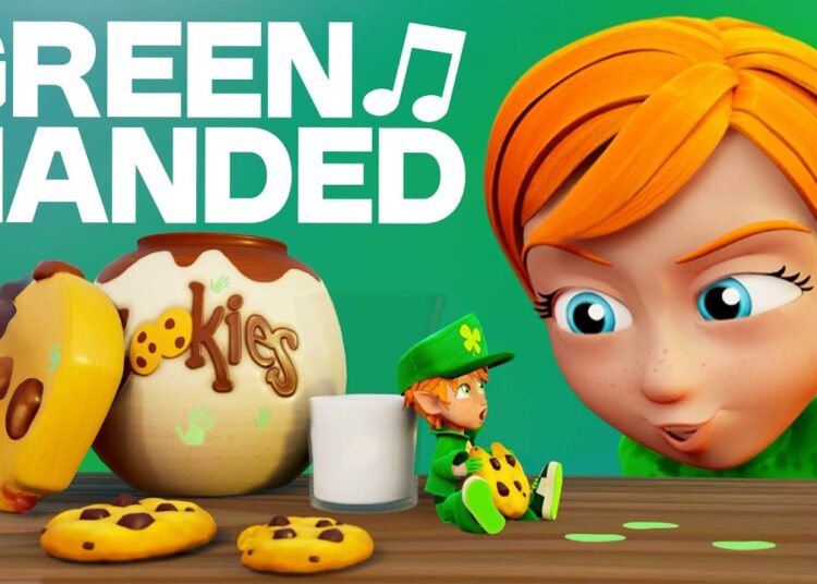 GREEN HANDED – Adley’s Leprechaun Rap Song!! Official Music Video!  St. Patricks day traps for Niko