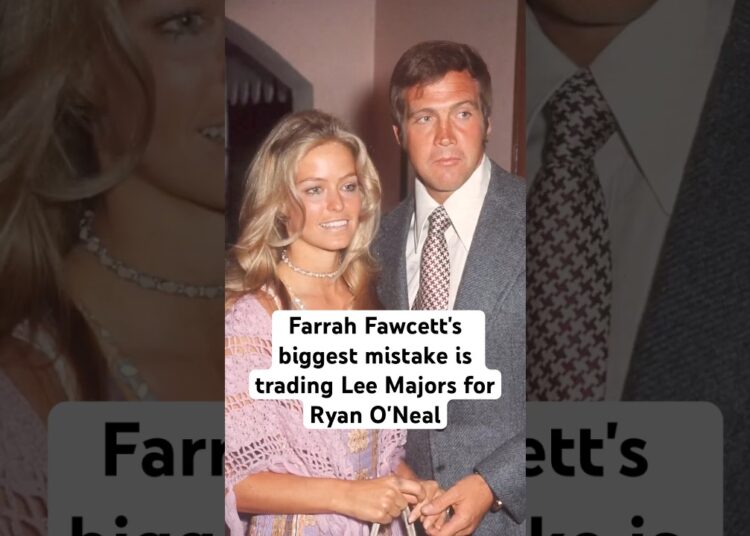 Why Farrah Fawcett Regretted Leaving Lee Majors #celebritynews #celebrity #hollywood #hollywoodnews