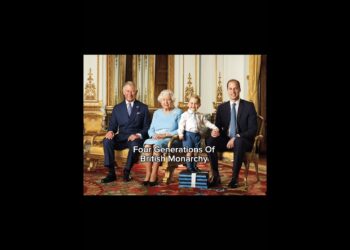 Four Generations Of Royalty | Three Kings & One Queen | #queenelizabeth #britishroyalfamily #royals