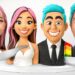 BEST WEDDING CAKE ART WINS $1,000!