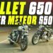 Royal Enfield Bullet 650 vs Super Meteor – Retro or Chopper? | Comparison Review | Times Drive
