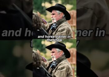 The four real cowboys in Yellowstone #shorts #shortsvideo #celebrity #yellowstone