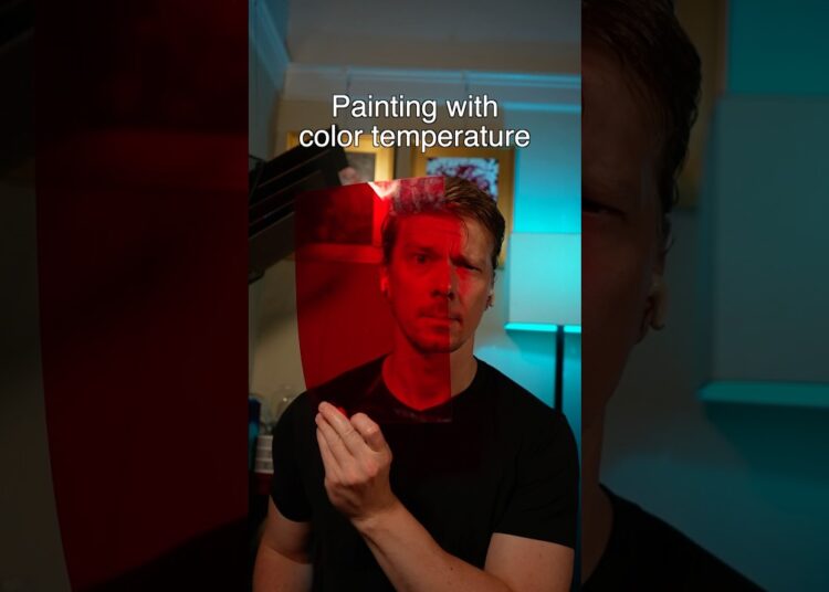 Painting with color temperature #artchallenge #painting #art