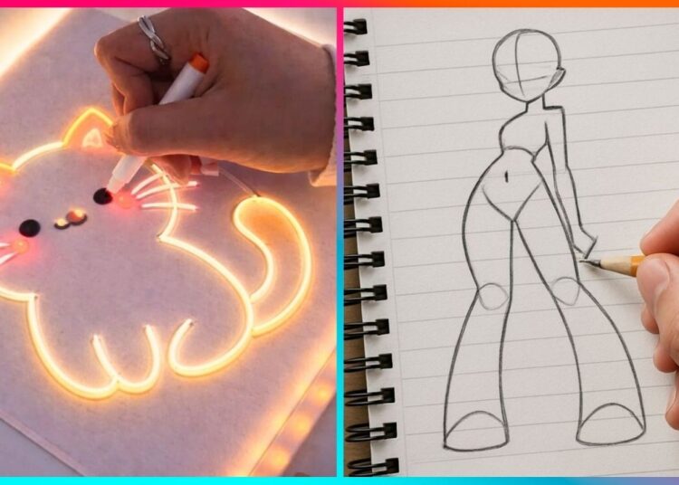 Easy Art TIPS & HACKS To Do When Bored