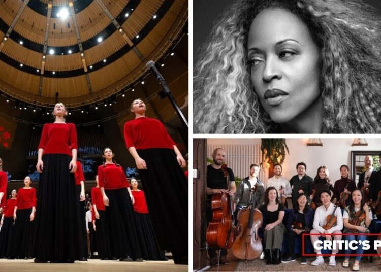 L-R (clockwise): The Toronto Children’s Chorus (Photo courtesy of TCC); Singer Cassandra Wilson (Photo: Mark Seliger); The Canadian Chamber Orchestra (Photo courtesy of CCO)