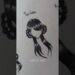 How to draw hair tutorial✏️ #drawing #tutorial #howtodraw #sketch #art #shorts
