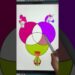 Satisfying color mixing art #art #drawing #painting #football #puzzle #messi #fifaworldcup #cute