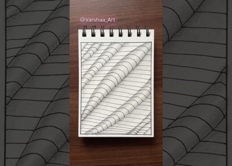 Day 296 – Easy Doodle Art Tutorial #doodle #doodleart #easy #drawing #art #zentangle #zen