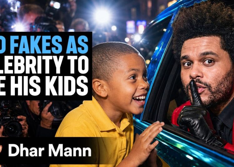 Dad Fakes As Celebrity To See His Kids On Father’s Day | Dhar Mann Studios