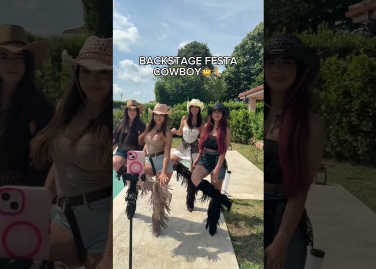 AVETE VISTO IL VIDEO DELLA FESTA COWBOY IN GOSSIP HOUSE? #gossiphouse