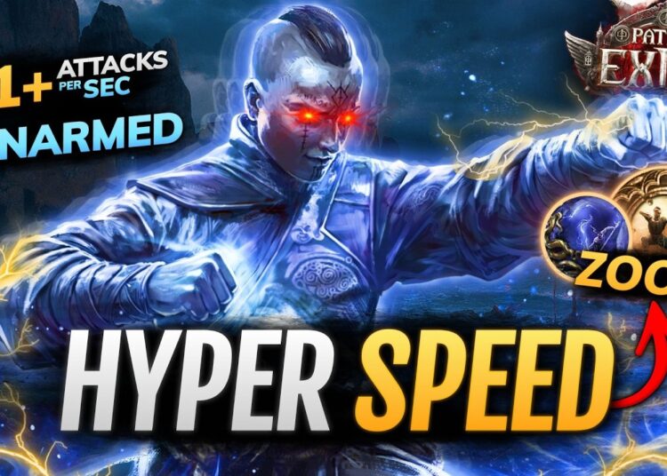 [PoE 2] HYPER SPEED Monk Build is BACK! – UNARMED Hollow Palm Martial Artist – Path of Exile 2