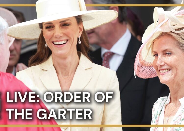 LIVE: Royal Family Attend Order of the Garter 2026
