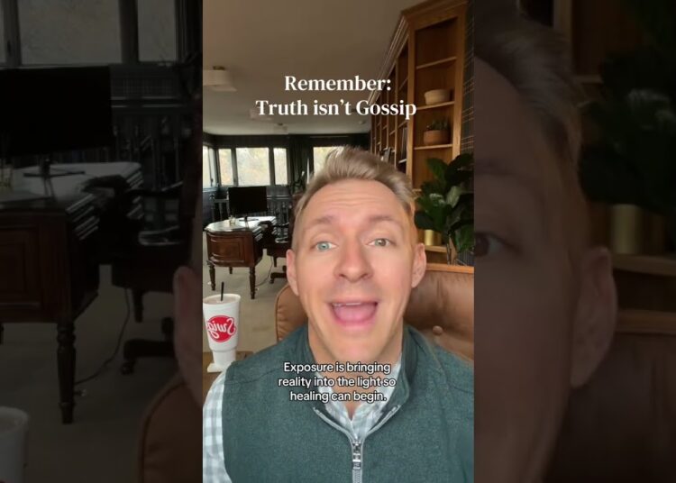 Remember, the truth…. Isn’t “gossip” #toxicfamily #estrangementawareness #christianboundaries