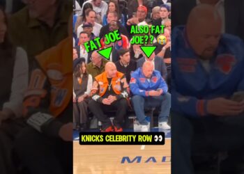 Knicks celebrity row didn’t disappoint 😭🔥
