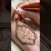 Intricate details made effortless. Sit back, relax, and learn the art of henna. 🌿#viral#henna#love
