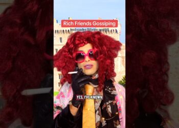 Rich Friends Gossiping (One Is A Little Too Morbid) #gossip #richpeople #darkhumor #comedy #rumors