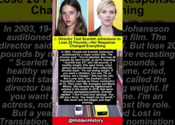 Director Told Scarlett Johansson to Lose 20 Pounds #shorts #facts #celebrity