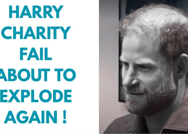 HARRY’S NEXT CHARITY DISASTER ABOUT TO EXPLODE #royal #princeharry #meghan