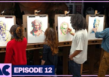 4 Pro Artists vs. Drawing with ONLY 10 Strokes