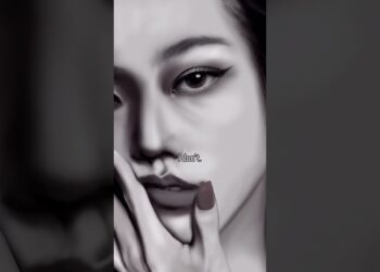 All hand drawn 💀#digitalart #art #artist #realism #rendering #realismdrawing #painting #viral