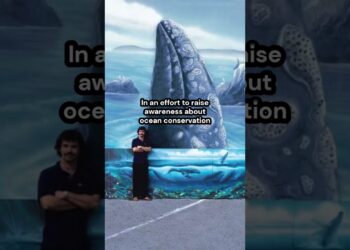 Destroying Art for an ad | Whaling Wall 82 [Ocean Life] (1999) by Robert Wyland #art #artwork