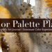 Color Palette Play in My Art Journal | Dominant Color Experiment + Texture