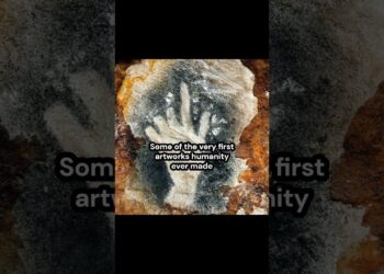 The Some of the Very First Artworks Humanity Ever Made Were Hands #art #archaeology #artwork