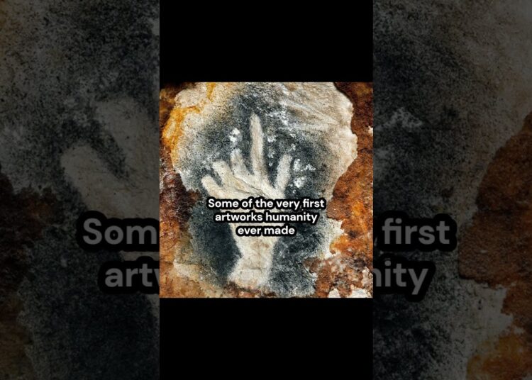 The Some of the Very First Artworks Humanity Ever Made Were Hands #art #archaeology #artwork