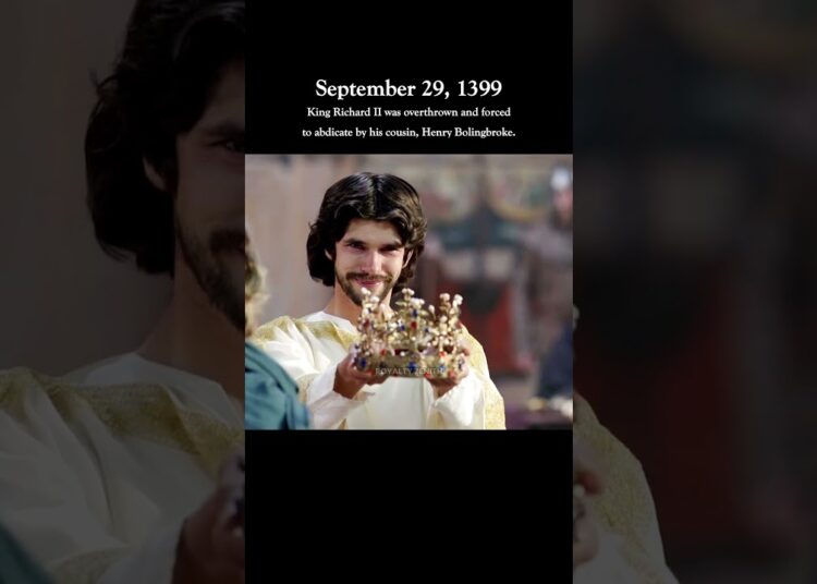Richard II was one of the worst English kings #royal #viral #shorts #history #royalty #king