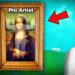 I Hired 10 Pro Artists to Cheat in Meccha Chameleon!