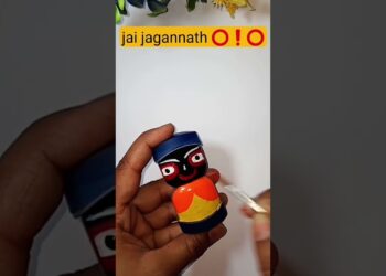 Jagannath Ji Vaseline Art ✨ #shorts #viral #trending #artist #artwork #youtubeshorts