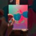 A painting you can only truly see through blue glasses #art #painting