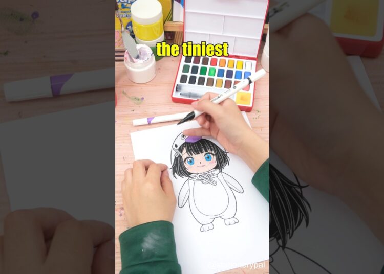 Beginner Artist VS After years of drawing!!!🤯 #shorts