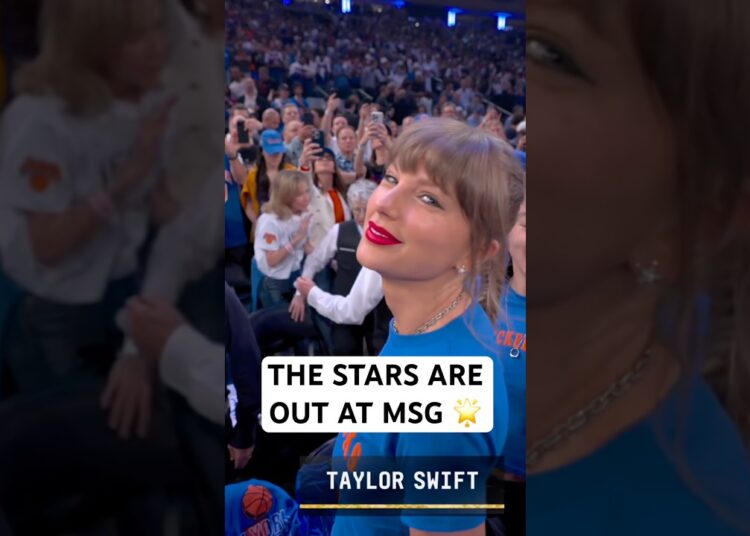 Celebrity row at MSG never disappoints ⭐️