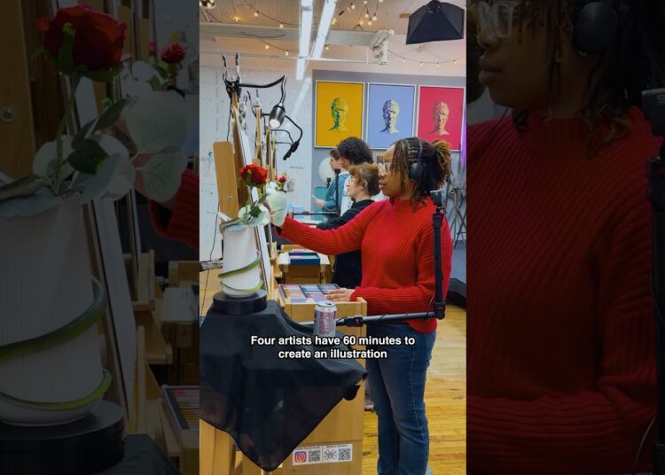 These Artist STRUGGLE Drawing a Moving Still Life