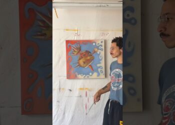 Experimenting again #art #drawingprocess #artist #artshorts #painting #oilpainting #artworkshowcase