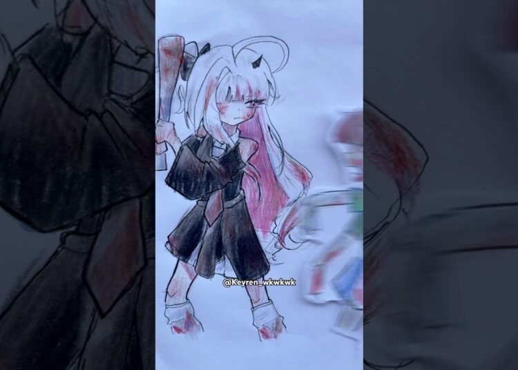 Yarara ib: trend #art #artist #drawtuber #trend #fyp #shorts #yararara #drawing