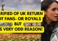 MARKLE TERRIFIED IN UK BUT ITS NOT FANS OR ROYALS..LATEST #royal #princeharry #meghanmarkle