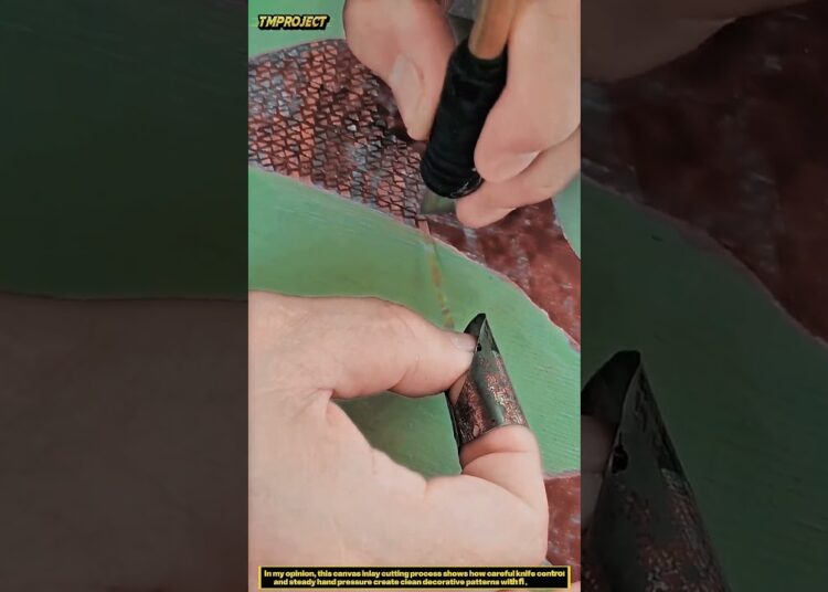 Hand Cut Decorative Sheet : How Artists Create Clean Details