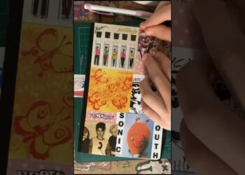 I’ve been obsessed with riot grrrl music recently 🥹 #art #artist #journal #riotgrrl #diary #book