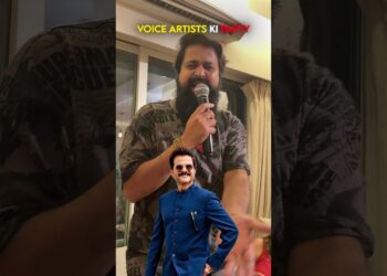 Voice Artists at a Party 🤣 #themotormouth #voiceartist #dubbing #mimicry