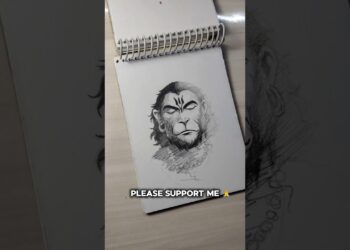 Mera pehla hanuman ji ❤️ #art #trending #drawing #sketch #artist #shorts #feed #yoitubeshorts