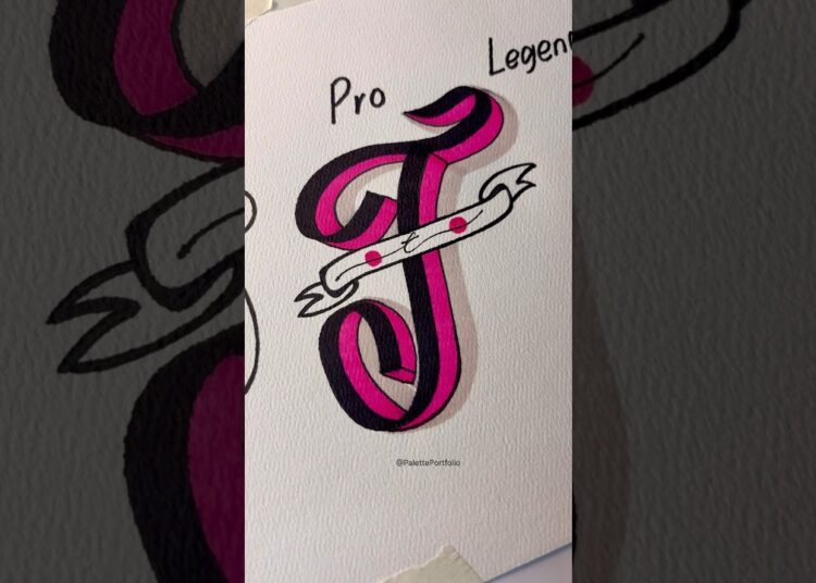 How to draw letter “T”. #howtodraw #art #drawing #artist #shorts