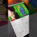 Part 1 ll Radha Krishna drawing ♥️✨💚 #art #dtawing#shorts